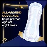 Always Ultra Secure Night Extra Sanitary Towels with Wings Size 5 18 pads view 5