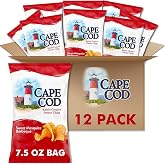 Cape Cod Potato Chips, Sweet Mesquite Barbeque Kettle Chips, 7.5 Oz (Pack of 12)
