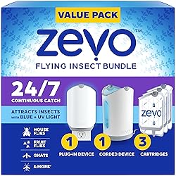 Zevo MAX Flying Insect Trap + Zevo Flying Insect