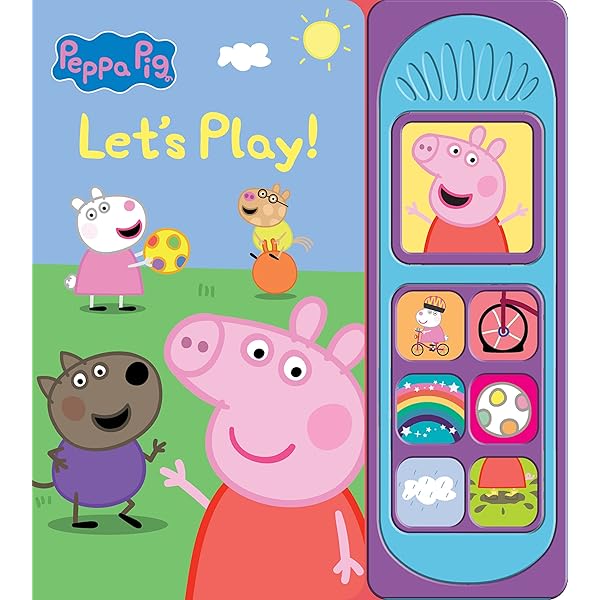 Amazon.com: Peppa Pig - Sleepover with Suzy - Touch & Feel