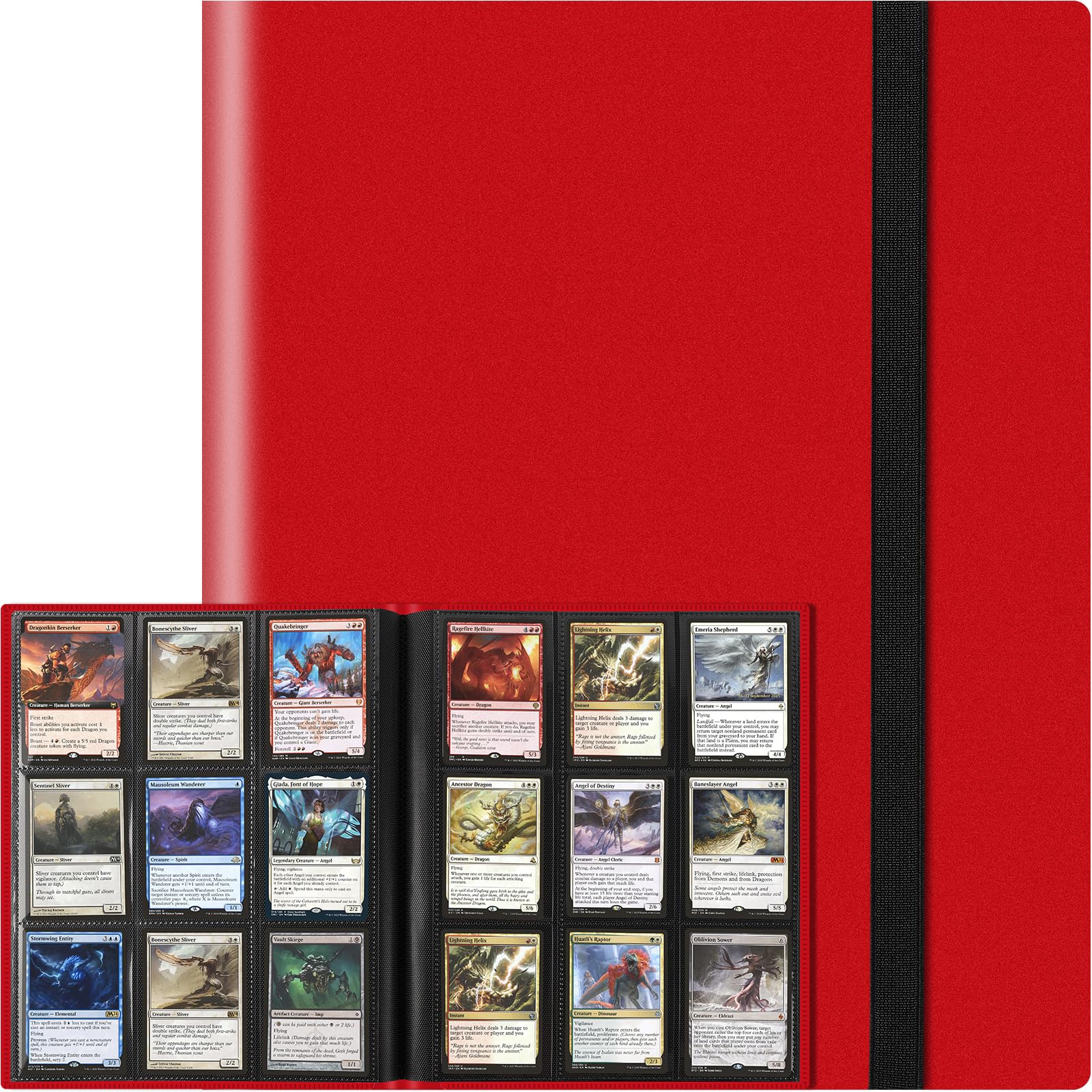 Trading Card Binder 9 Pocket, 360 Pockets