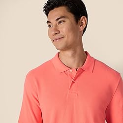 Amazon Essentials Men's Regular-Fit Cotton Pique
