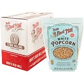 Bob's Red Mill White Popcorn, 30oz (Pack of 4) - Non GMO, Whole Grain, Vegan, Kosher