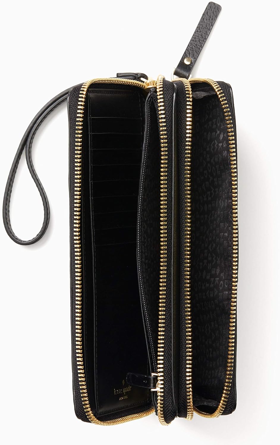 Kate spade triple zipper wristlet Clearance