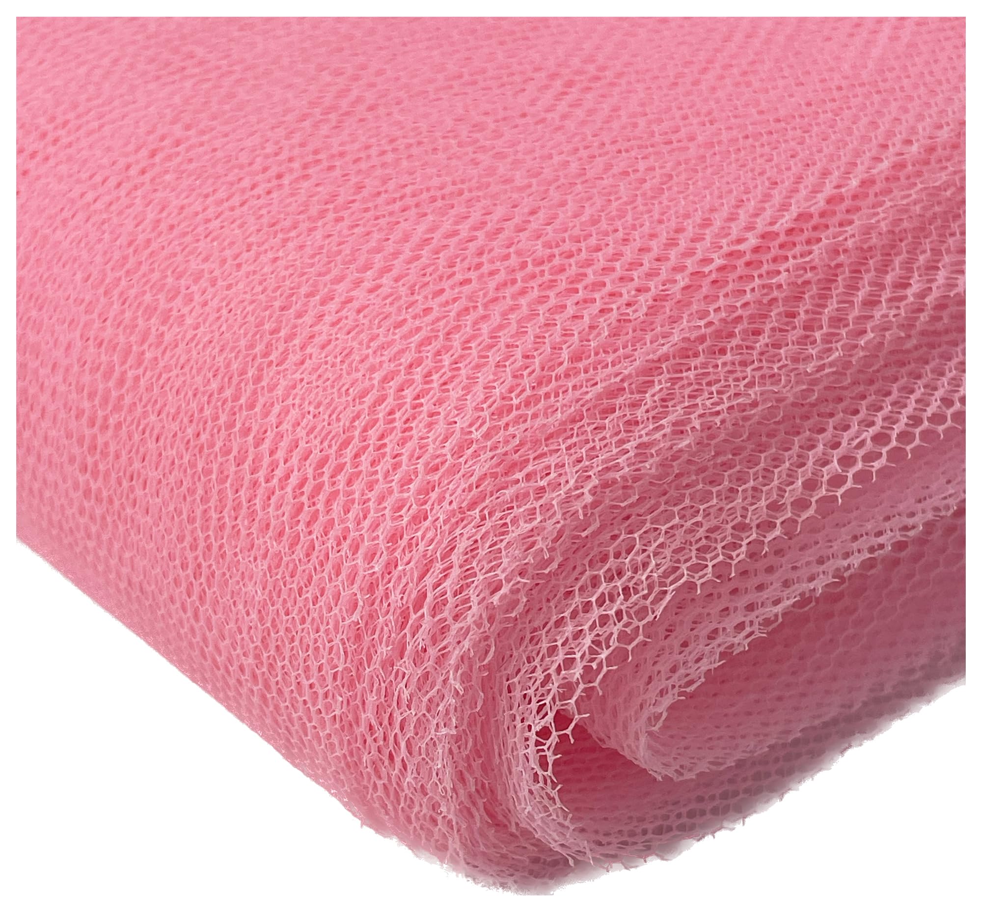 Sheer Dress Net Mesh Fabric Tutu Tulle Mesh Dancewear Stiff Flare Free Nylon Wedding Bridal Veil Material 150cm Wide (300 x 150cm / 118" x 60", Sealing Wax)