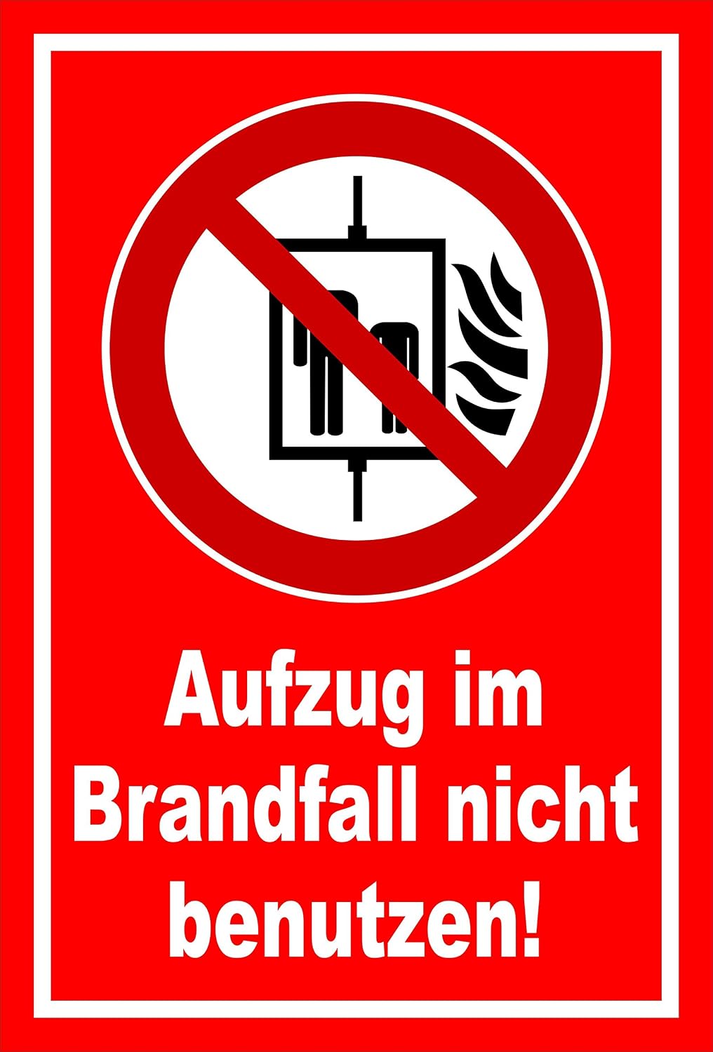 Melis-Folienwerkstatt Aufkleber 'Sitzen Verboten' – 60x40 Cm, Wetterfest, Für Außenbereich, Made In Germany