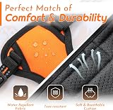 Eagloo Small Dog Harness Adjustable Front Clip No Pull Reflective Orange XS view 7