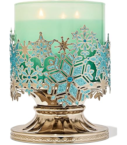 Amazon.com: Bath and Body Works Dogwood Pedestal 3 Wick Candle