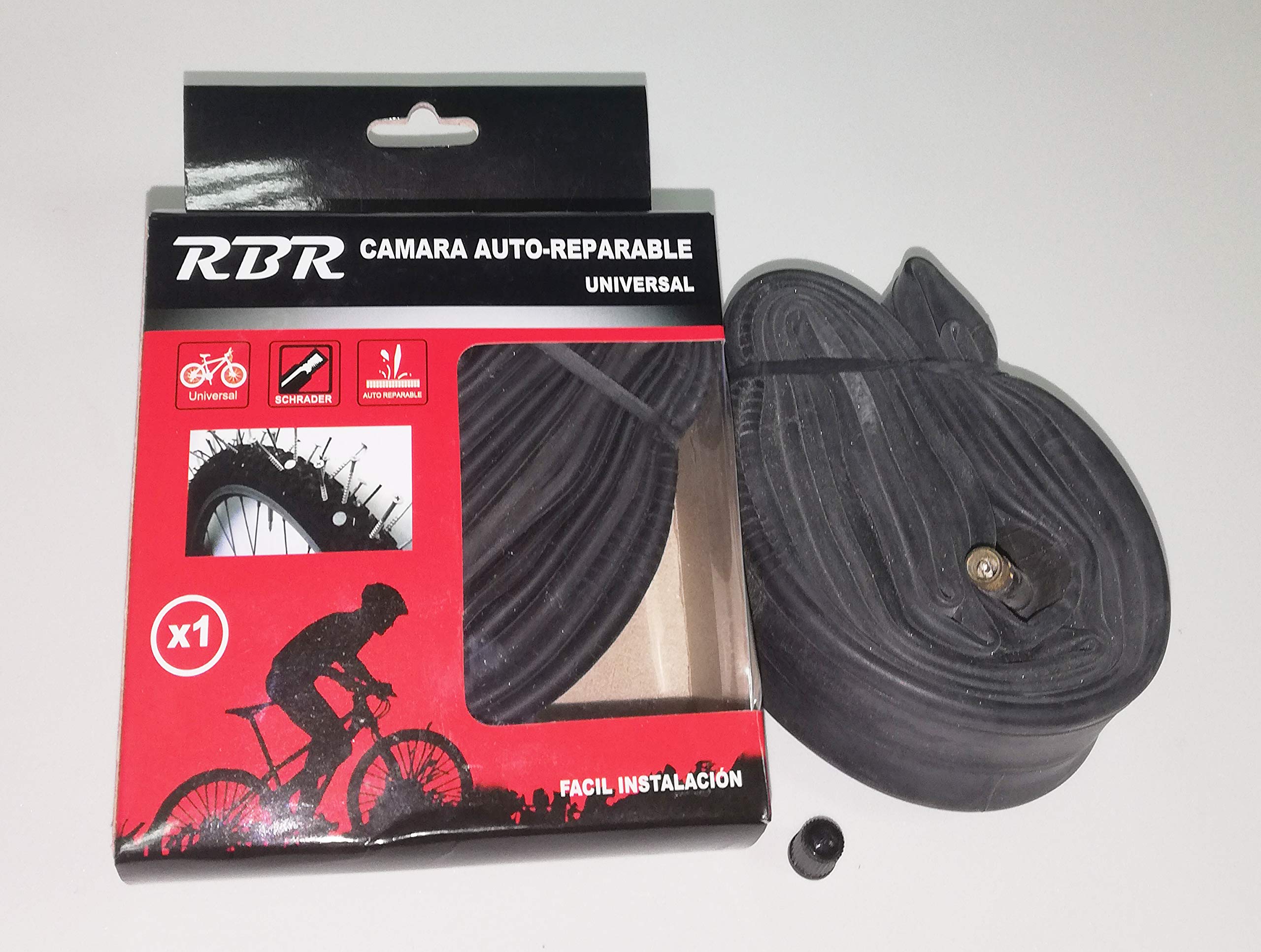 RBR ART128 Unisex Adult Bicycle Tyre Black 28 Inch