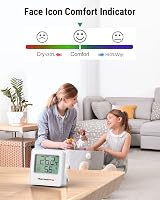 ThermoPro TP357 Bluetooth Hygrometer Mini Room Thermometer with Alerts view 4
