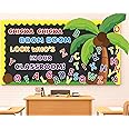 Chicka Chicka Boom Boom Bulletin Board Chicka Chicka Boom Boom Border Tree Letter Classroom Decoration Summer Cutouts for Wall Classroom Teachers kindergarten Primary School Education Supplies