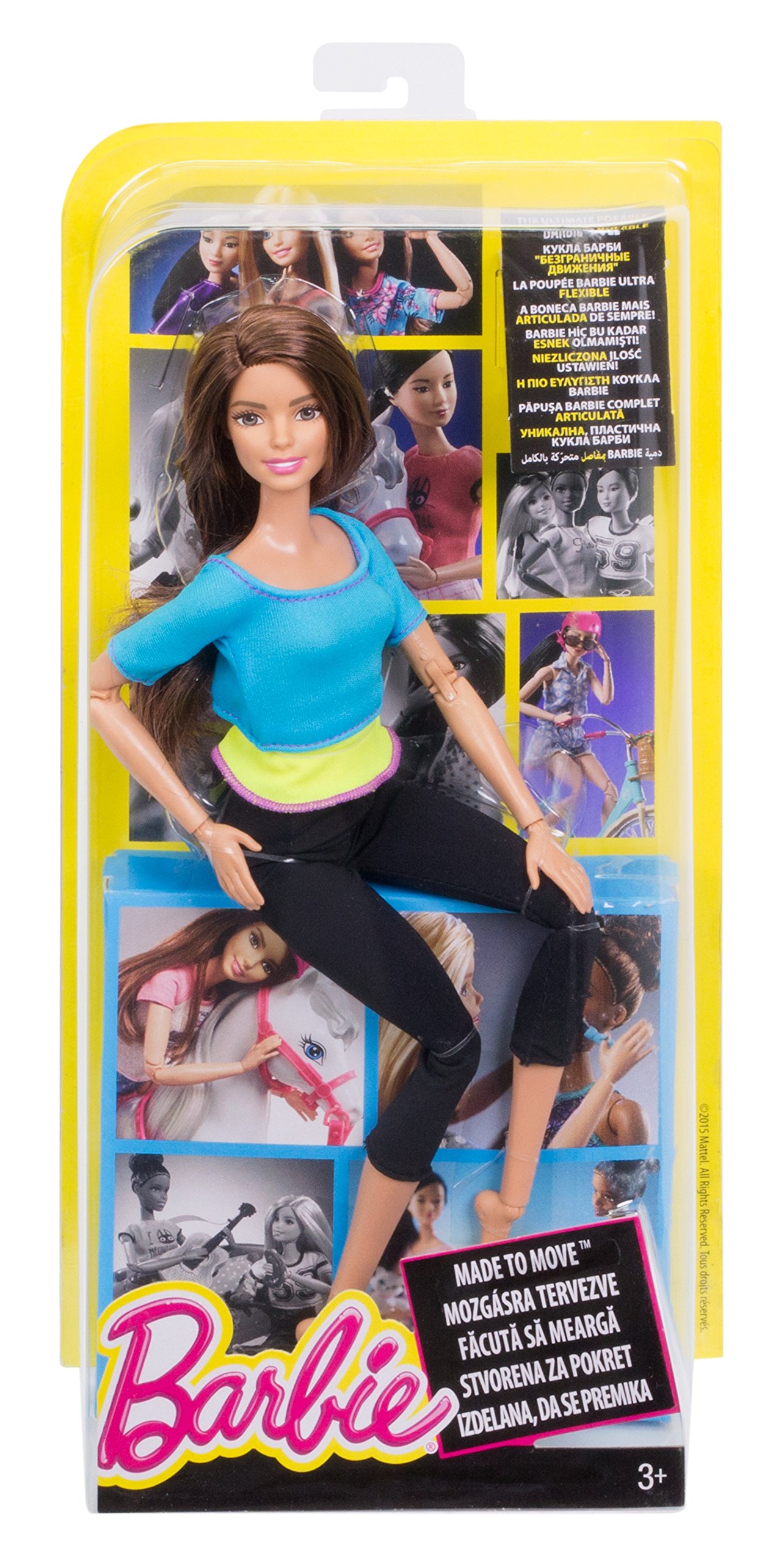 Galleon Barbie Made To Move Barbie Doll, Blue Top (Amazon Exclusive)