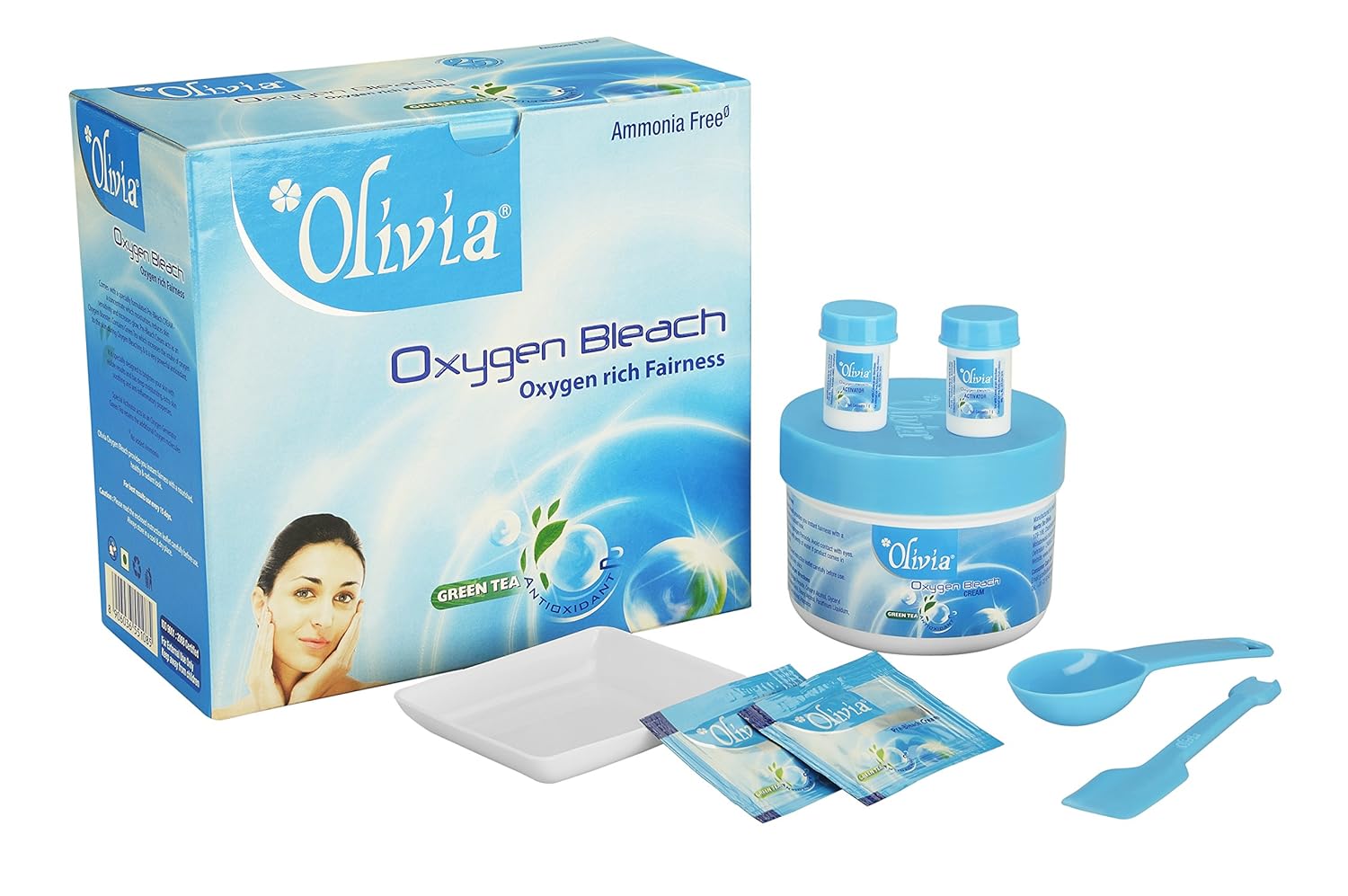Olivia oxygen bleach Ammonia Free Bleach Amazon.in Health & Personal Care