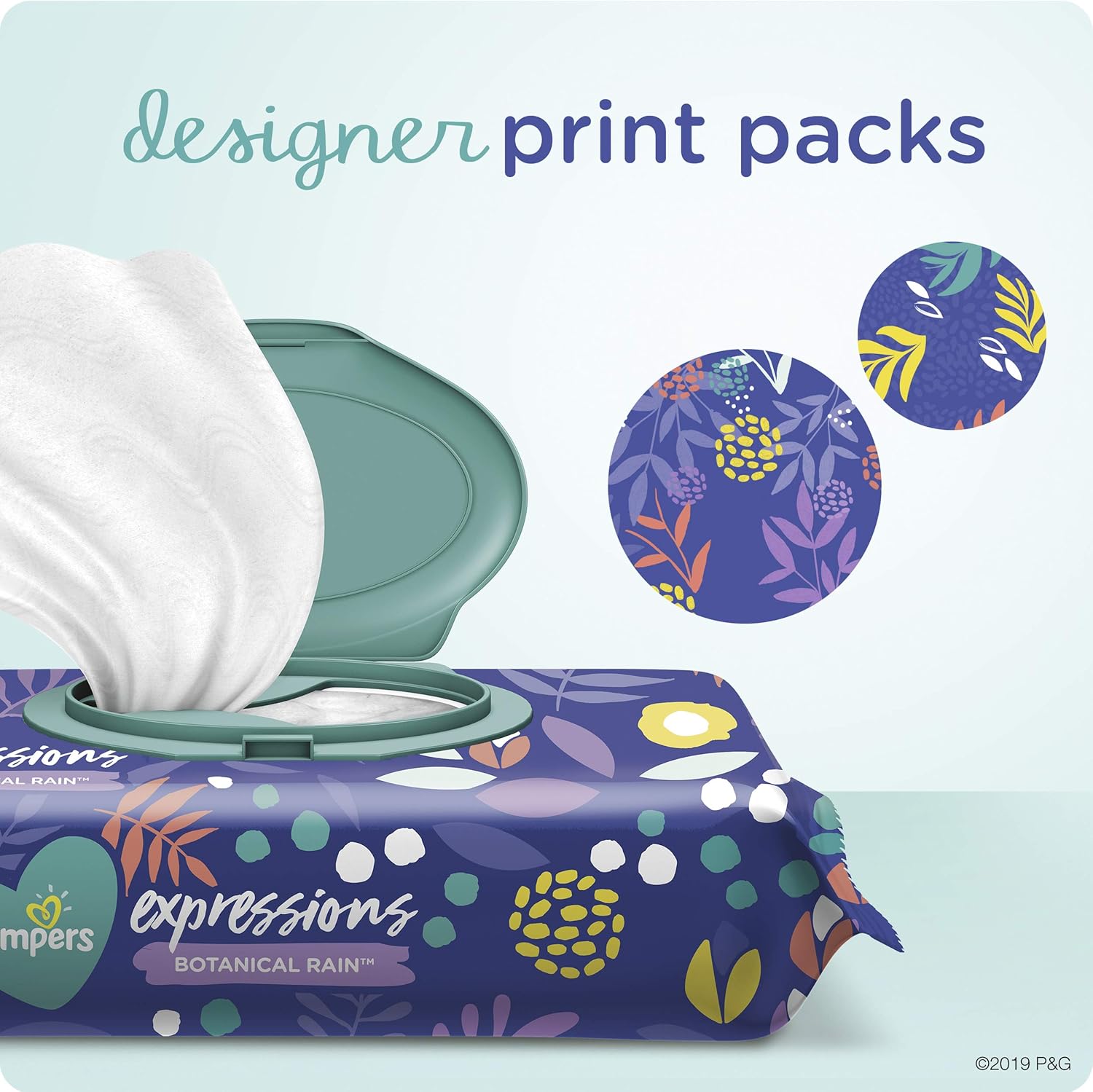 pampers botanical rain