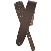 Planet Waves 25BL01 Basic Classic Leather Guitar Strap, Brown