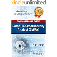 Simulados para a Certificação CompTIA Cybersecurity Analyst (CySA+) - CS0-001 (Portuguese Edition) book cover