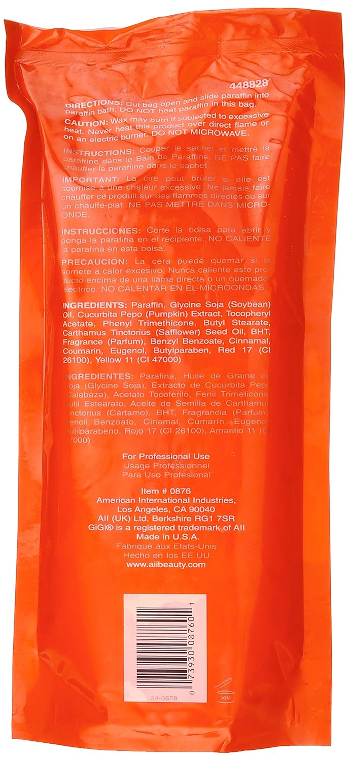 Gigi GG-876 Spiced Pumpkin Hair Removal Wax