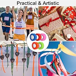 MOWPOG 5 Pack Assorted Colors Flagging Marking
