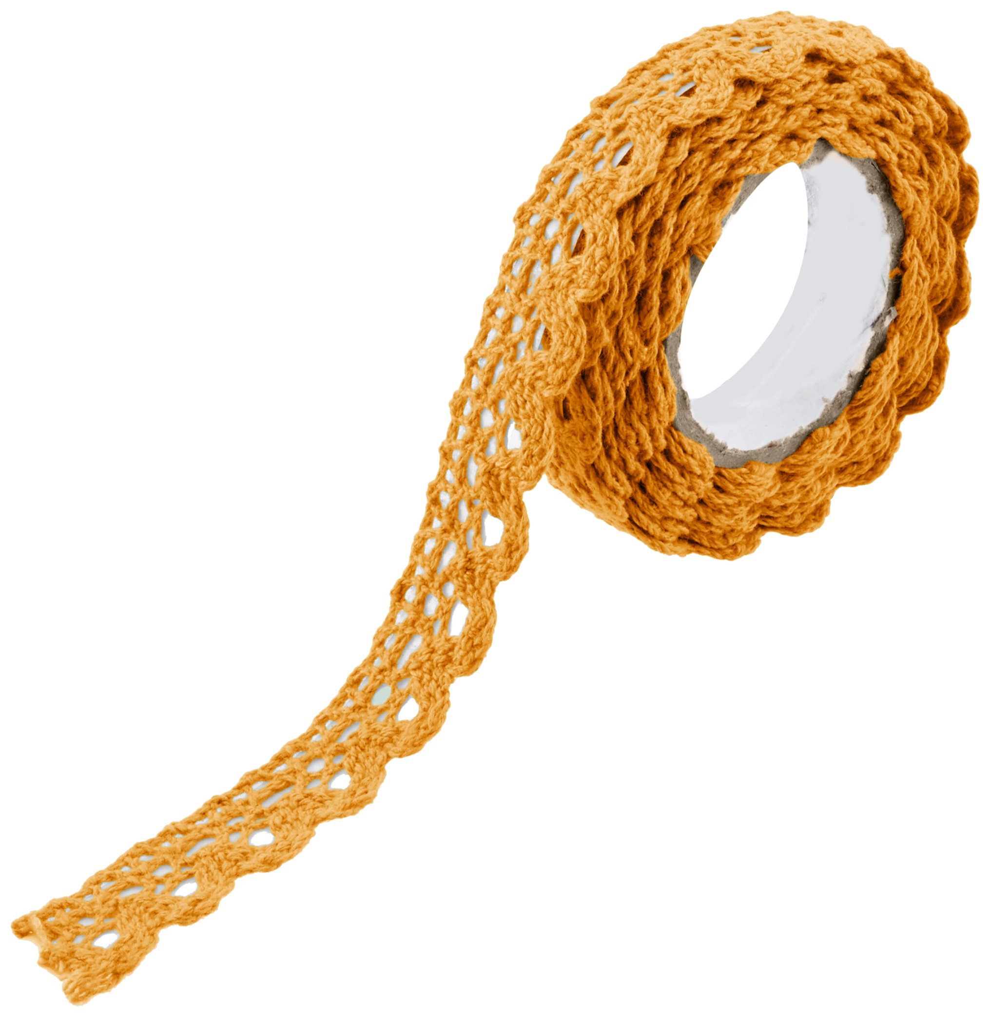 Baier & Schneider Lace Tape 100% Cotton Mango