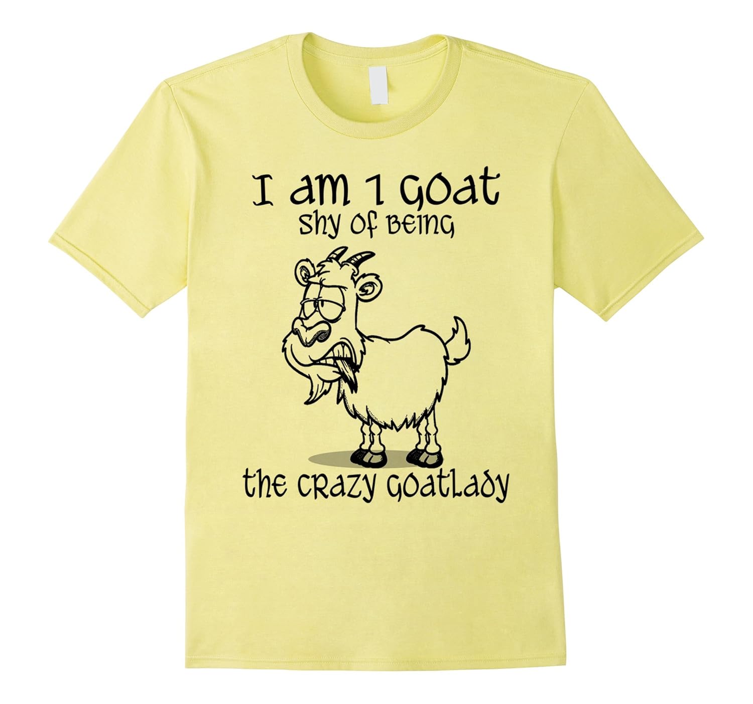 Crazy Goat Lady Tshirt Goat Lover Tshirt Funny Goat Tee