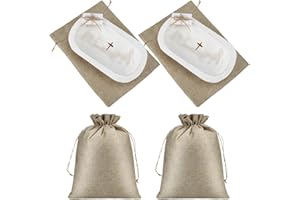 Eaasty 2 Sets Prayer Wooden Dough Bowl with Religious Cross Christian Prayer Mother's Day Gift for Mom Women 10 Blessing Card Small Bowl Congregation Gift Resin Bread Container with Linen Bag (White)