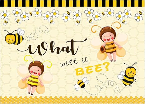 Paper Party Supplies Banners Signs What Will It Bee Banner He She What Will It Bee Bee Theme Gender Reveal Bee Theme Baby Shower Baby Shower Banner Gender Reveal Banner