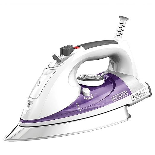 Black+Decker Plancha de Vapor Profesional Suela Extragrande ...