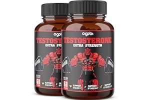 agobi Herbal Test Support for Male Supplement - Support Efficiency, Speed, Strength, Flexibility - Body Booster - 2 Packs 60caps - 2 Month Supply