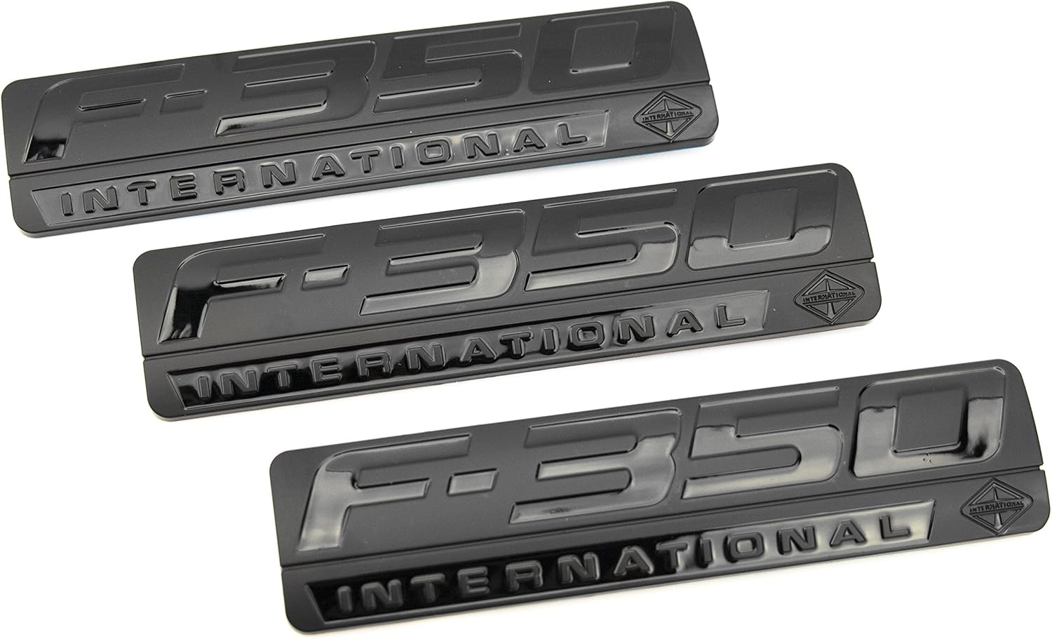 INTERNATIONAL F350 POWERSTROKE FORD TRUCK FENDER EMBLEM
