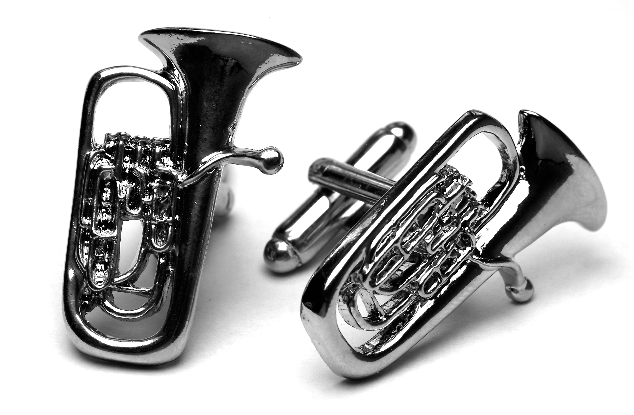 Gifticuffs Euphonium Tuba Cufflinks with Gift Box