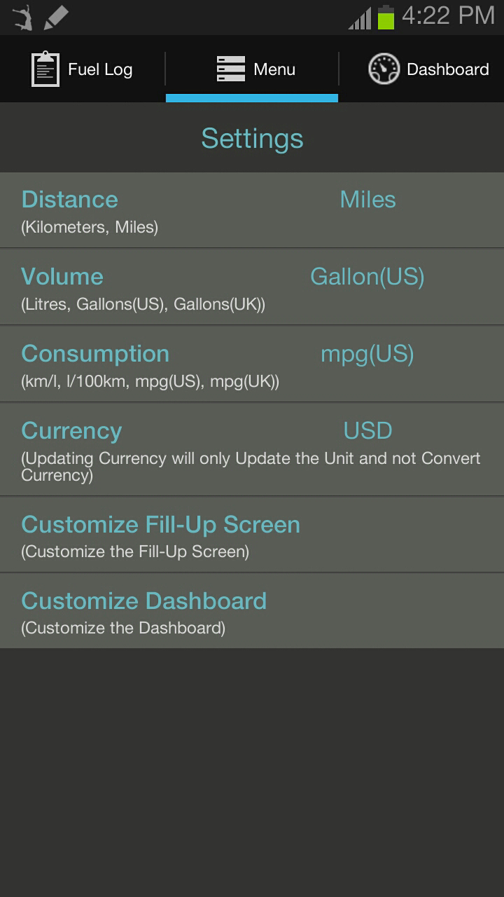 Fuel Buddy (Gas Log & Car Manager) Amazon.es Apps y Juegos