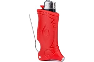 Toker Poker Lighter Case - Red