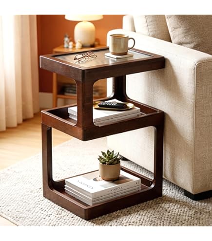 Amazon.com: Side Table Nightstand Side Table Home Bedside Table 2