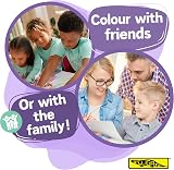Alligator LOL Surprise Colouring Set 8 Sheets 6 Pencils Reusable Stickers Kids view 6
