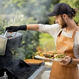 Deer & Oak Heat Resistant Oven Mitts Up to 800°C Silicone Grip Non Slip view 7