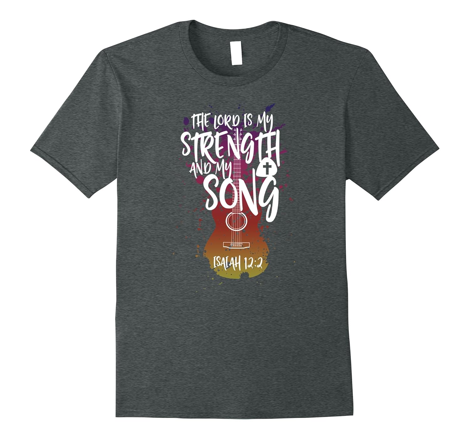 Christian Music Guitar T Shirt Church Band Love God-ANZ