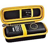 Case Compatible with Fanttik X8 for APEX/APEX EV Tire Inflator Portable Air Compressor. Storage Holder for Hafuloky for modari for OlarHike for LOLSSA for Yeskuyan Air Pump (Box Only) - Yellow