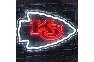 BRINEON Football Neon Sign for Wall Decor Football Led Neon Light for Man Cave Birthday Gifts for Rugby Fans Rugby Team Light Up Sign for Party Club Dorm Bar Decor Size16.1 * 10.6In(ZYLD144)