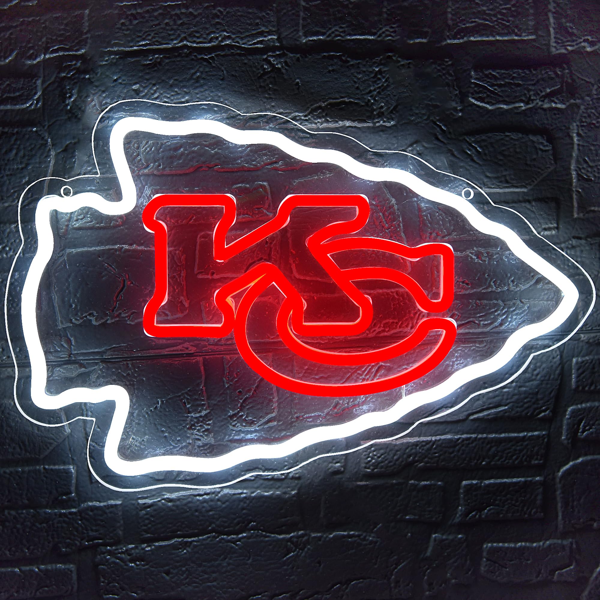 Photo 1 of Football Neon Sign for Wall Decor Football Led Neon Light for Man Cave Birthday Gifts for Rugby Fans Rugby Team Light Up Sign for Party Club Dorm Bar Decor Size16.1 * 10.6In(ZYLD144)