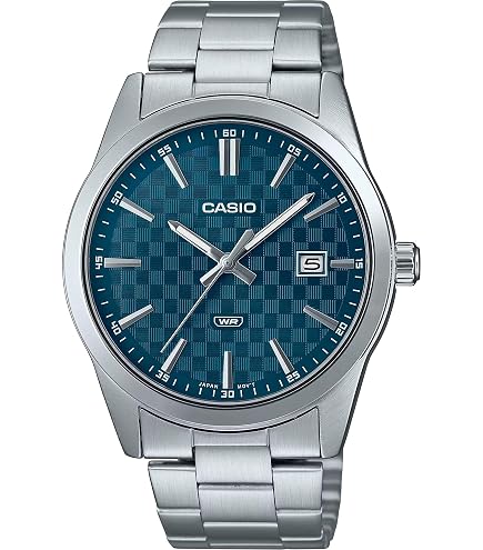 Amazon.com: Casio MTP-VD03B-3A Men's Standard Black IP Stanless
