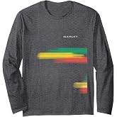 Marley Official Rasta Splatter Long Sleeve T-Shirt