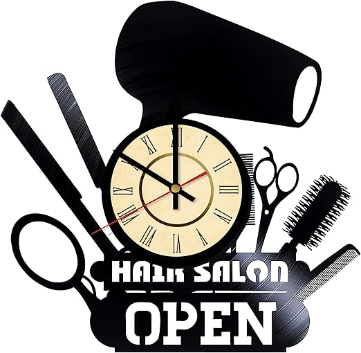 Amazon Com Hair Salon Vinyl Wall Slock Gift For Hair Stylist Wall