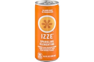 Izze Sparkling Juice, Clementine, 8.4 oz
