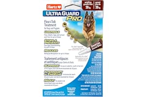 UltraGuard Pro Topical Flea & Tick Prevention for Dogs and Puppies - Over 28 kg, 3 Monthly Treatments