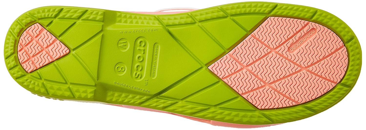crocs women's beach line boat shoe women rubber boat shoes