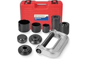 DAYUAN Ball Joint Press & U Joint Removal Tool Kit with 4x4 Adapters for Most 2WD and 4WD Cars and Light Trucks