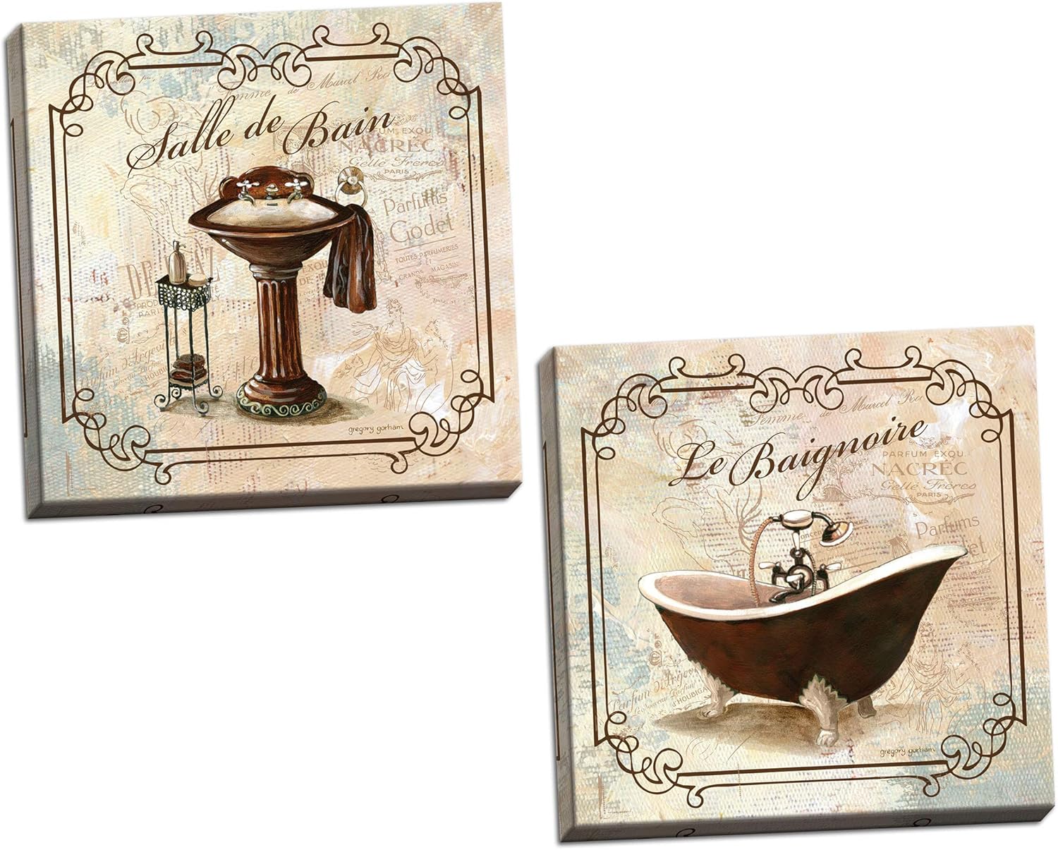 Download Decor de salle de bains seahorse For Free