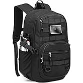 Military Tactical Backpack for Men, Molle Daypack 3 Day Assault Pack Bag | with Water Bottle Holder for Hiking Camping Travel Hunting Rucksack Trekking