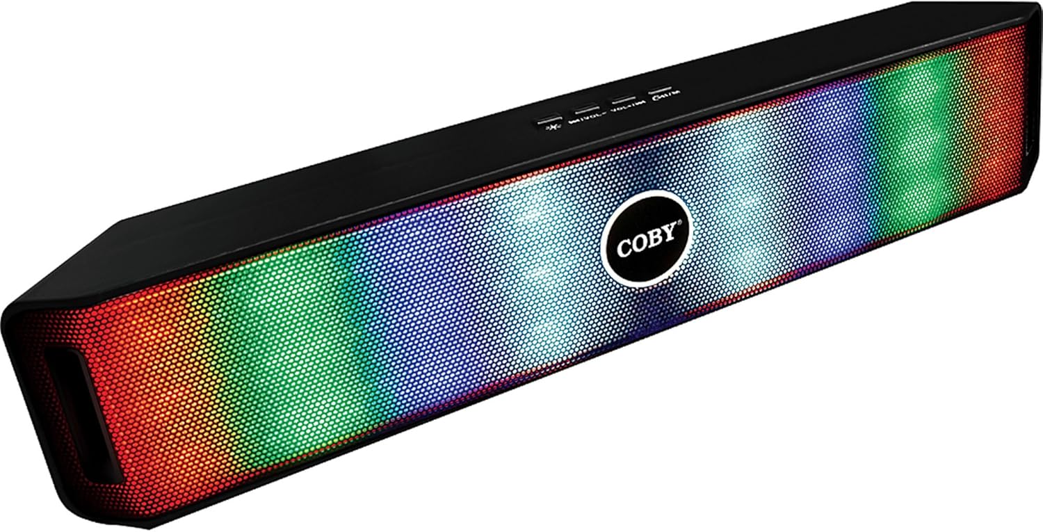 coby mini light up speaker
