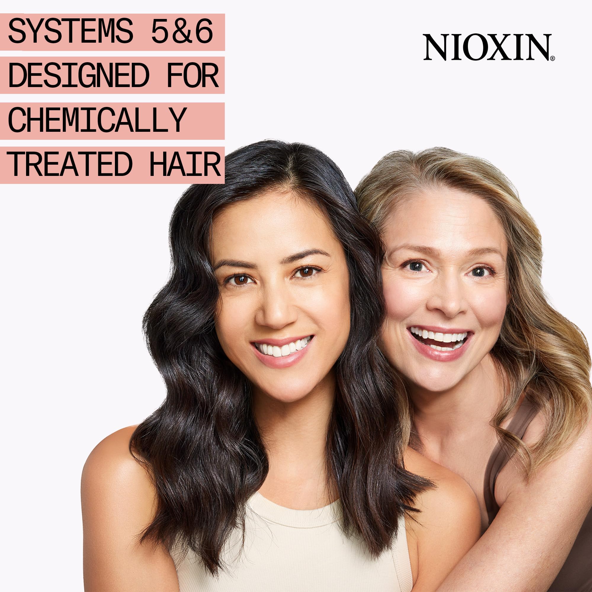 Nioxin Hair Strengthening & Thickening Kit 5 for Bleached & Chemically Treated Hair with Light Thinning, Trial Size